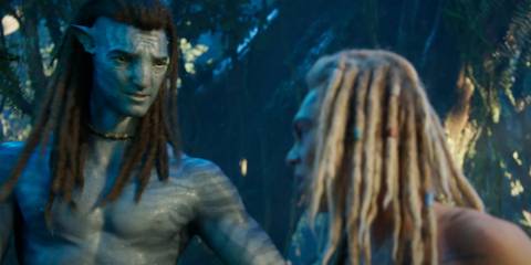 Jake Sully and Spider in Avatar Fire and Ash