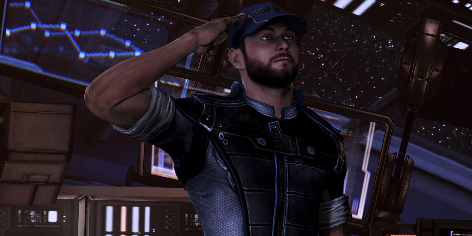 Joker saluting in Mass Effect 3