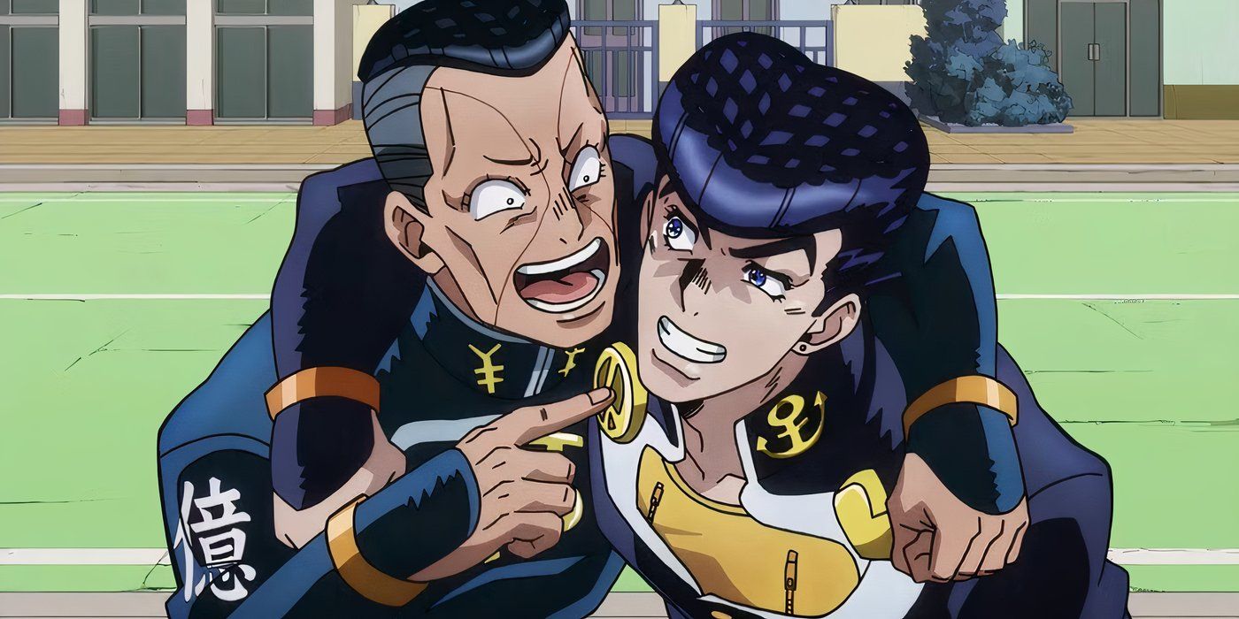 Josuke Higashikata and Okuyasu Nijimura JoJo's Bizarre Adventure