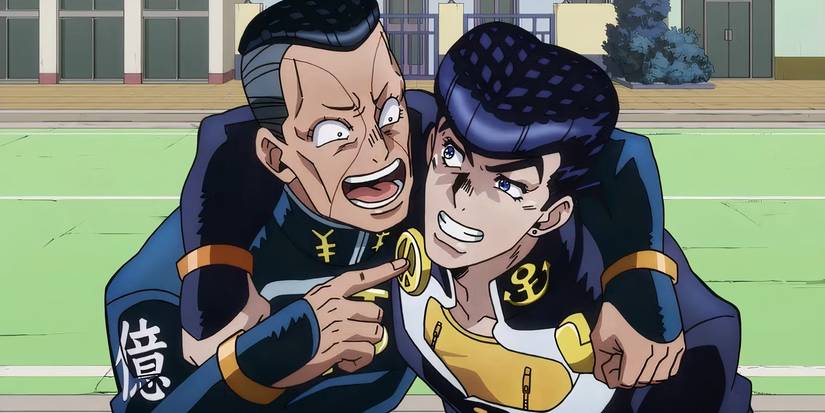 Josuke Higashikata and Okuyasu Nijimura JoJo's Bizarre Adventure