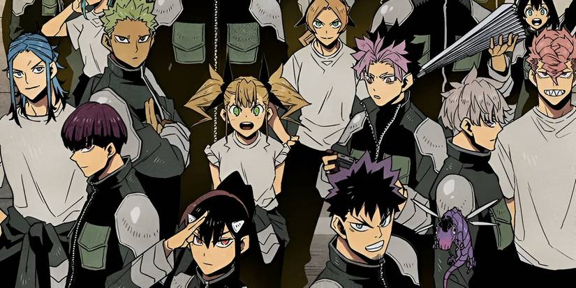 Kaiju No. 8 manga ending special illustration