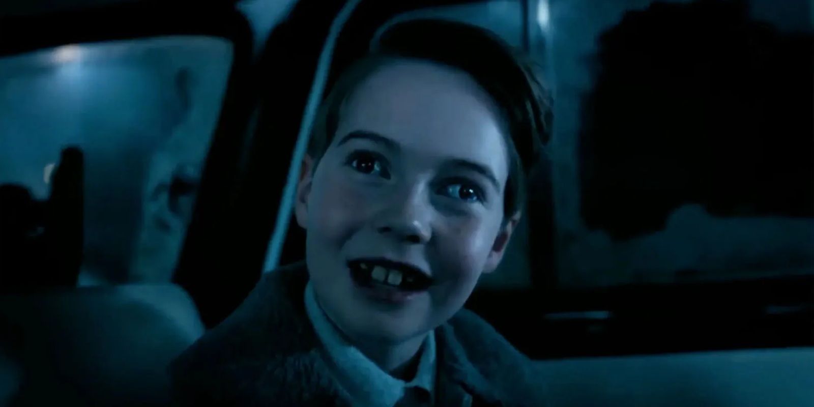 Kid similing in IT Welcome To Derry