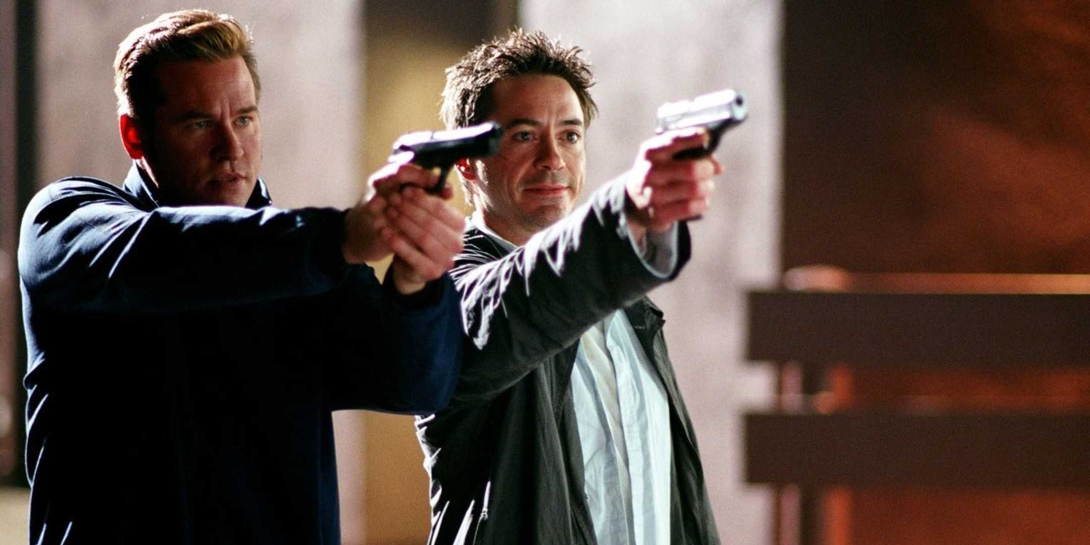 Val Kilmer e Robert Downey Jr. in Kiss Kiss Bang Bang