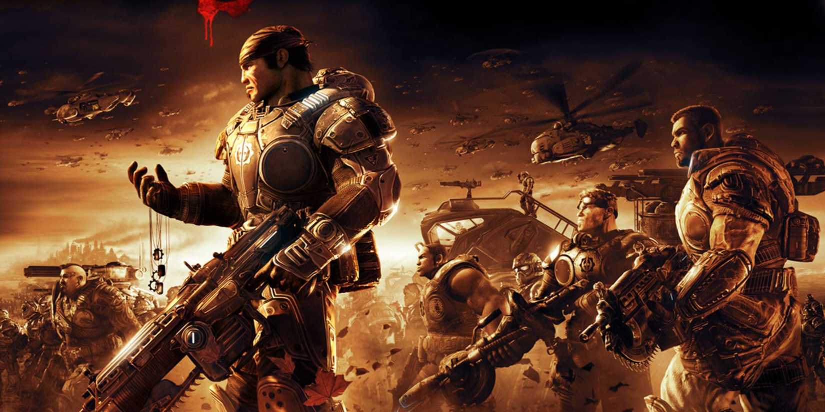 Gears of War 2 cover banner