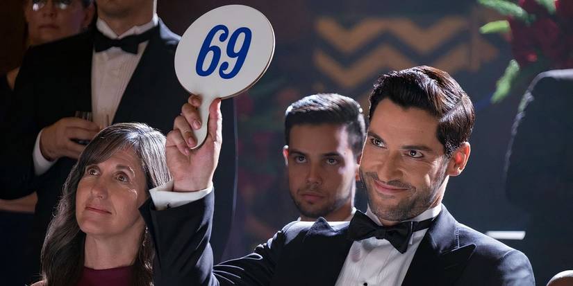 Tom Ellis as Lucifer Morningstar in Lucifer