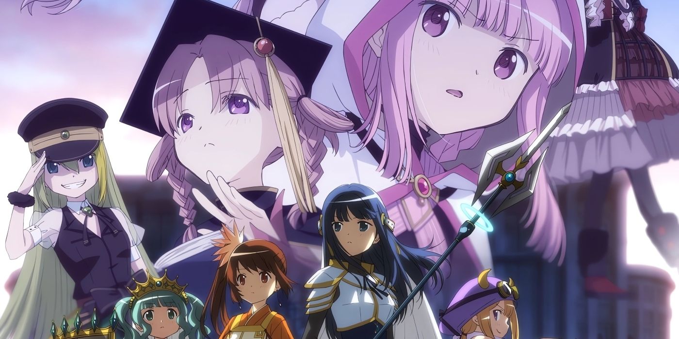 Pôster da adaptação do anime Magia Record