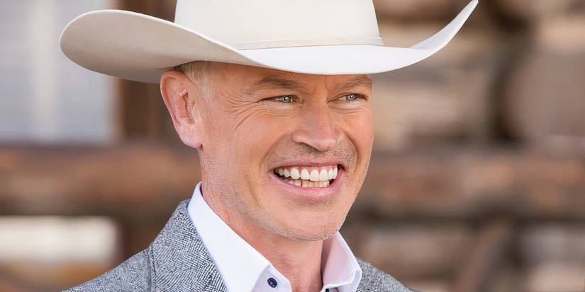 Malcolm Beck (Neal McDonough) laughing in Yellowstone