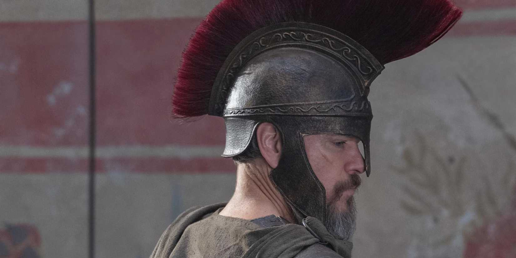 Matt Damon sebagai Odysseus dalam The Odyssey
