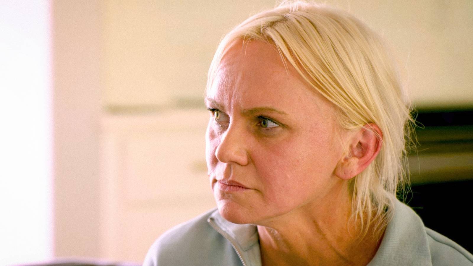 McBee Dynasty’s Galyna with a serious expression