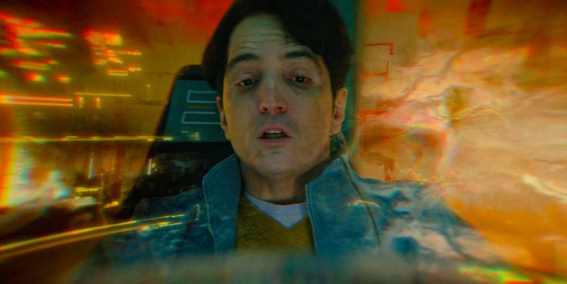 David Dastmalchian em cena de Murderbot