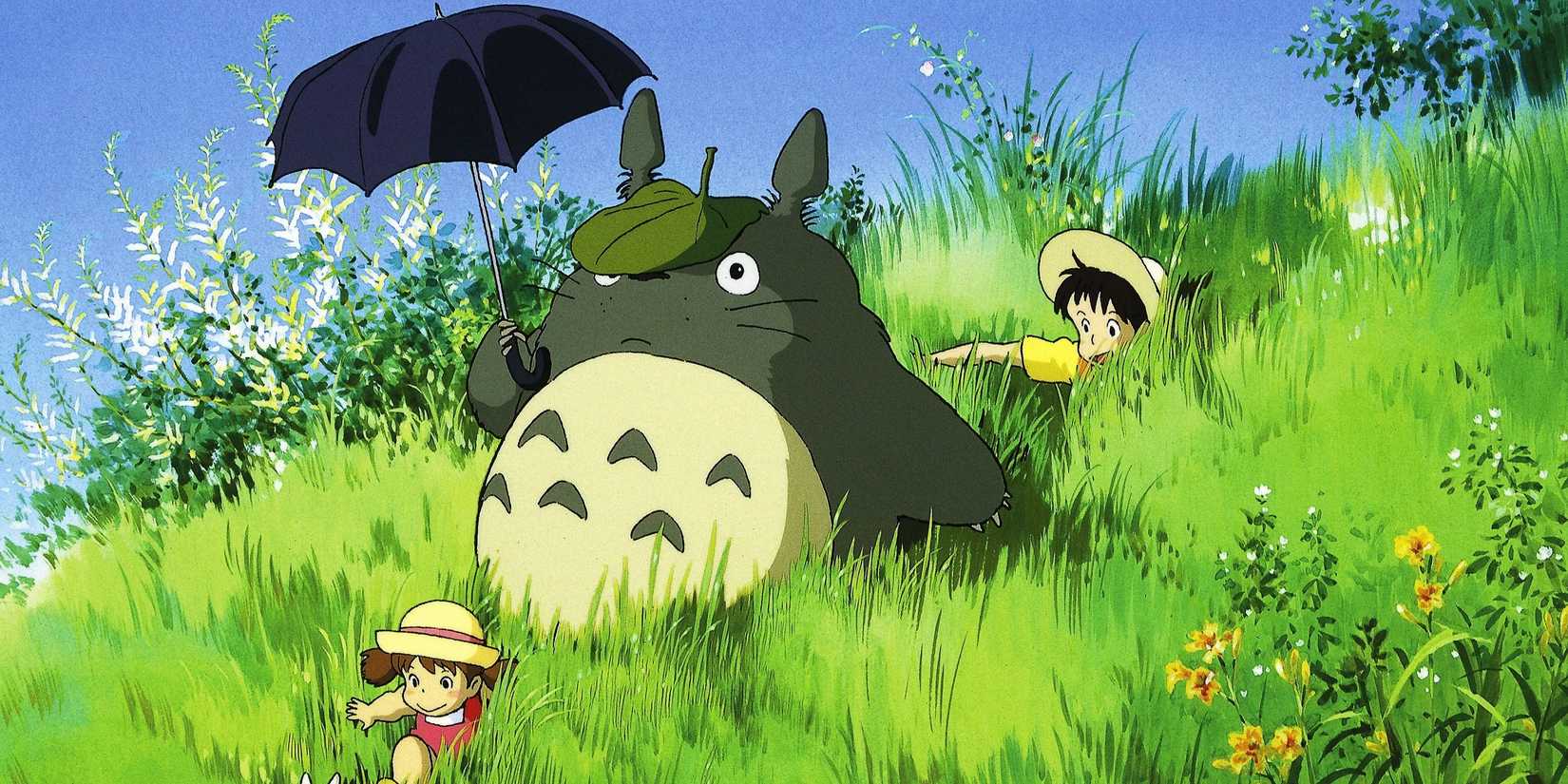 Poster phim "Người hàng xóm Totoro" đã được cắt xén.