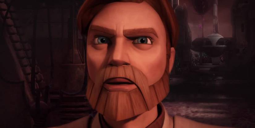 Obi-Wan sees Maul for the first time in The Clone Wars season 4 episode 22