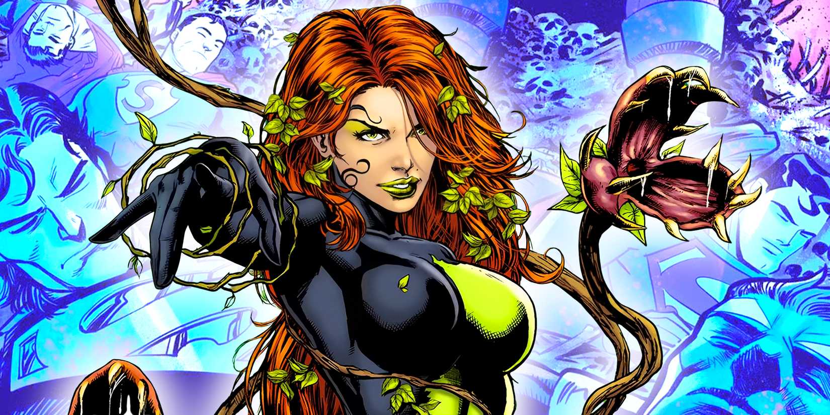 Poison Ivy and Superman