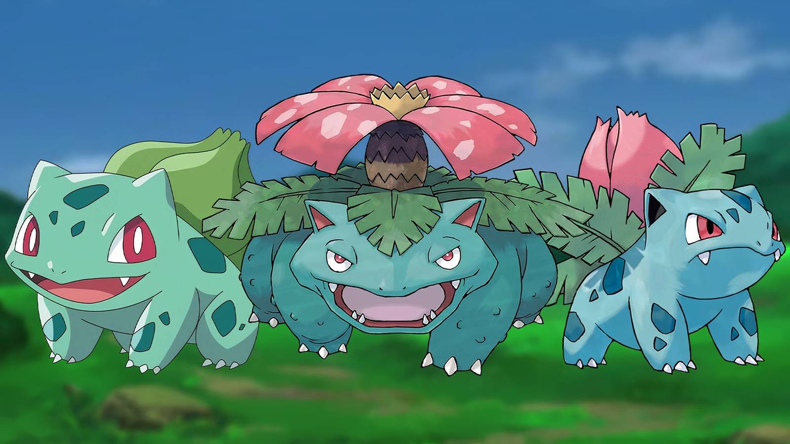 Pokemon Bulbasaur Evolutions