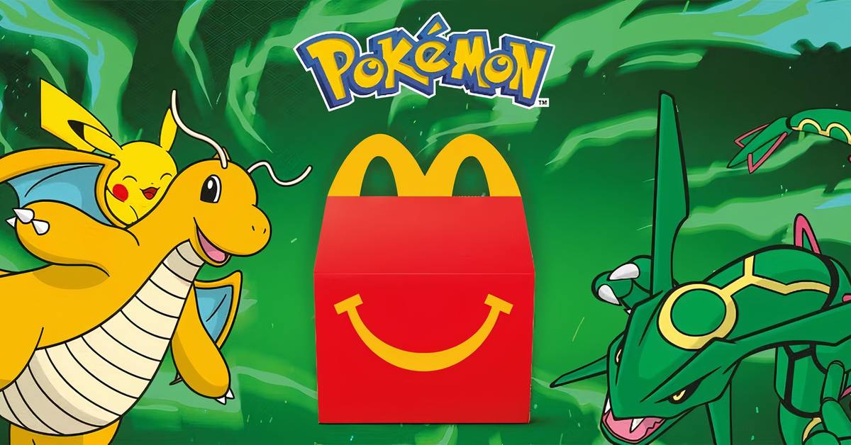 mcdonald's pokemon cards box Pokemon Dragon Discovery 2025 McDonald's Happy Meal Compete Set of 10 Boxes