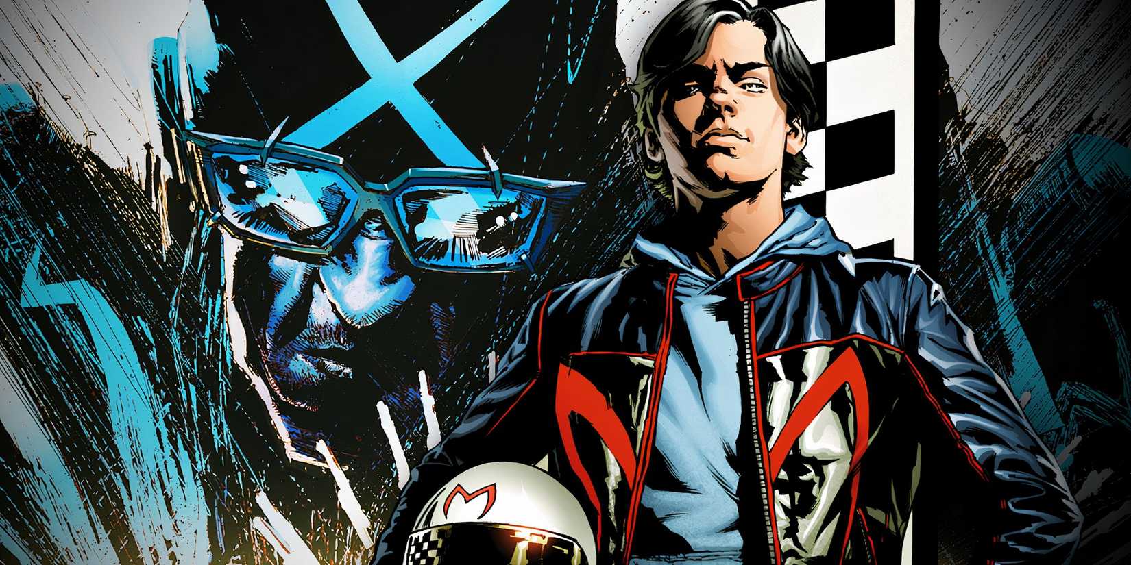 Racer X in Speed Racer Tales from The Road Comic Art