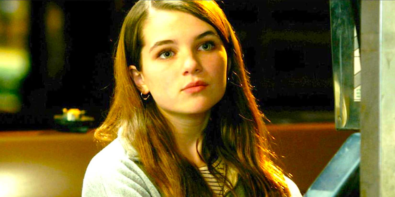 Raegan Revord's Missy stares in Young Sheldon