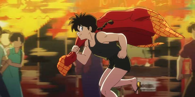 Ранма бежит в трейлере к 2 сезону "Ranma 1/2"