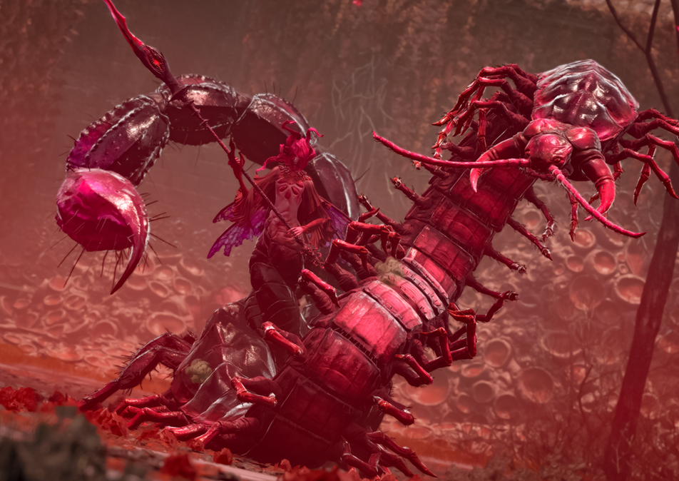 Romina scorpion boss from elden ring
