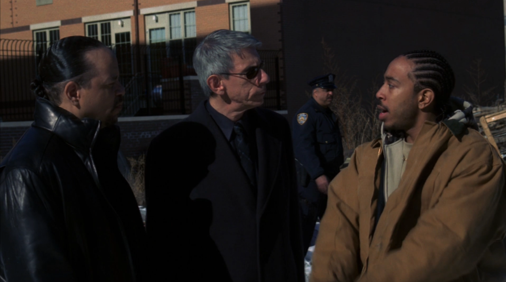 Ice-T, Richard Belzer, and Ludacris