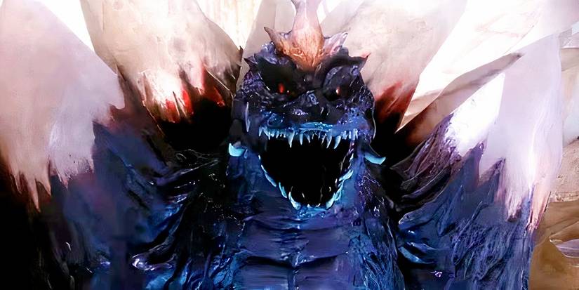 SpaceGodzilla rugindo