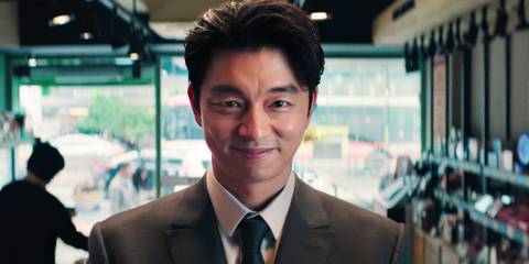 Gong-yoo as The Salesman in Squid Game