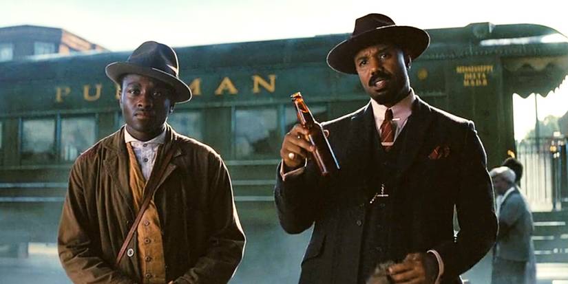Stack is holding a beer while Sammie is next to him in Sinners