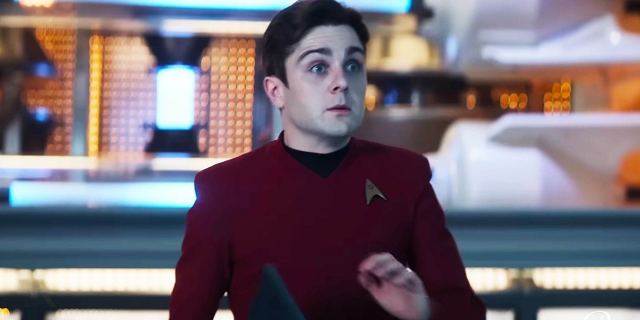Martin Quinn as Lt. Scotty in Star Trek: Strange New Worlds
