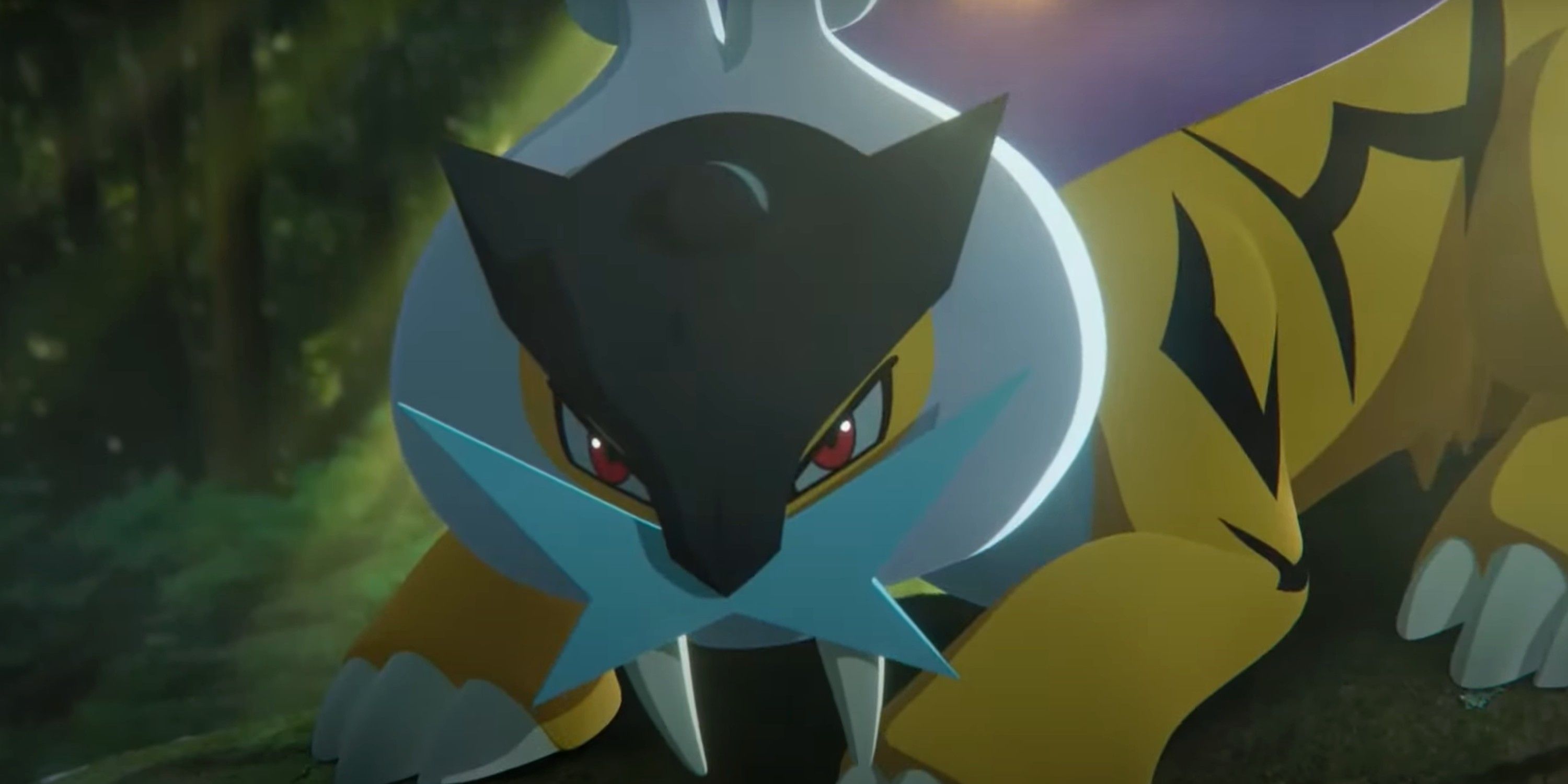 Suiken waking up in screenshot from pokemon sleep promo