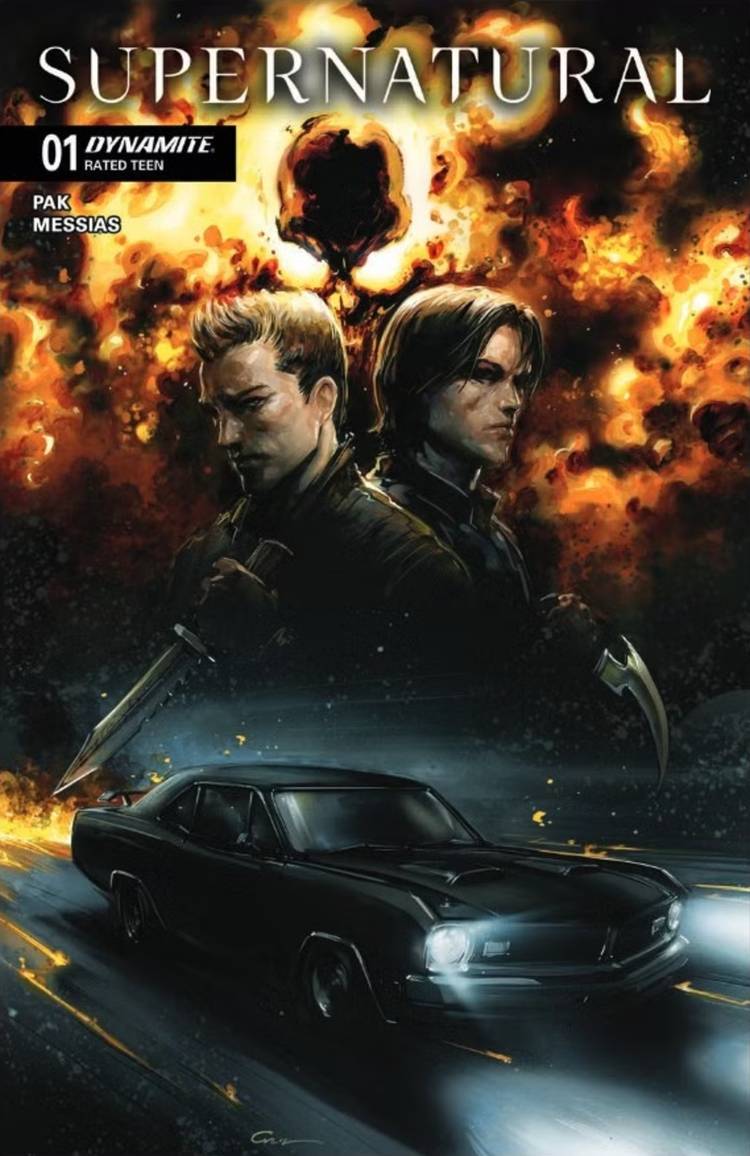 supernatural comic cover