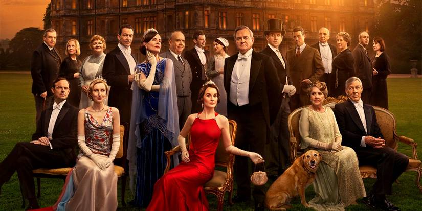 The Downton Abbey The Grand Finale cast ᴀssembled on the poster