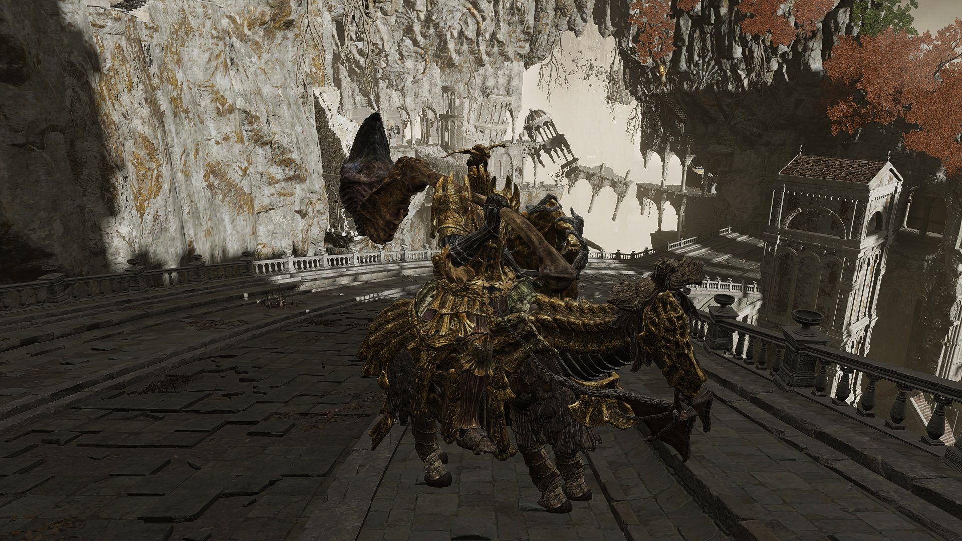 the-draconic-tree-sentinel-on-a-bridge-in-elden-ring Elden Ring: 15 Hardest Boss Battles, Ranked
