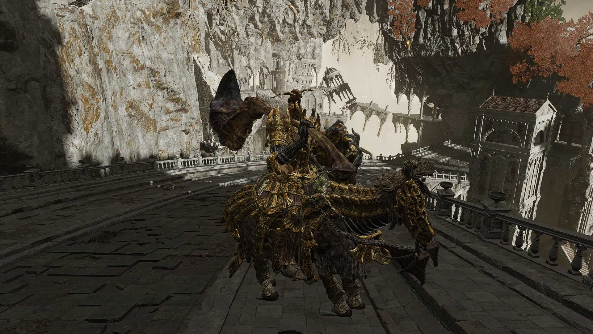 the-draconic-tree-sentinel-on-a-bridge-in-elden-ring Elden Ring: 15 Hardest Boss Battles, Ranked