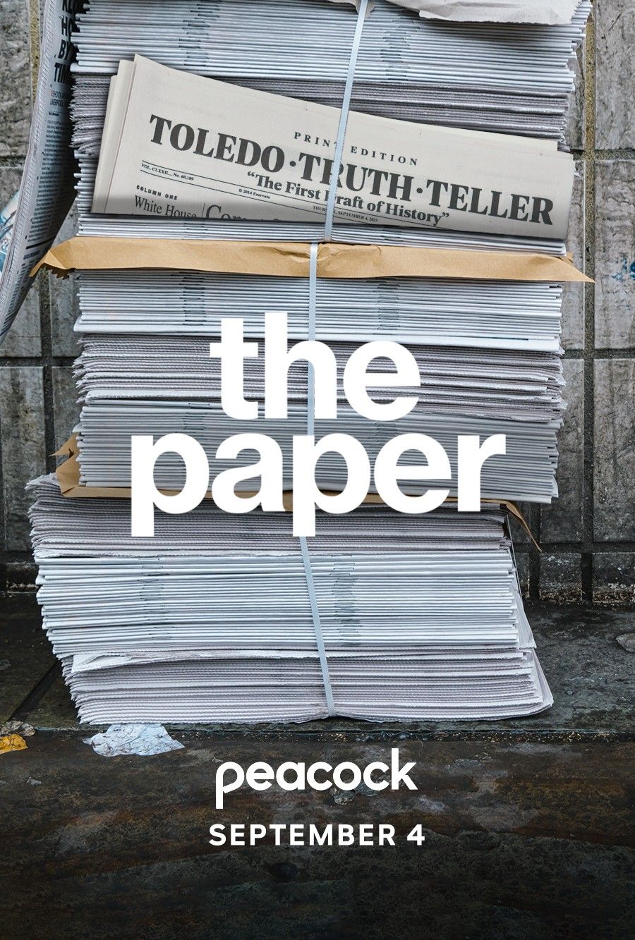 The Paper premiere date announcement poster