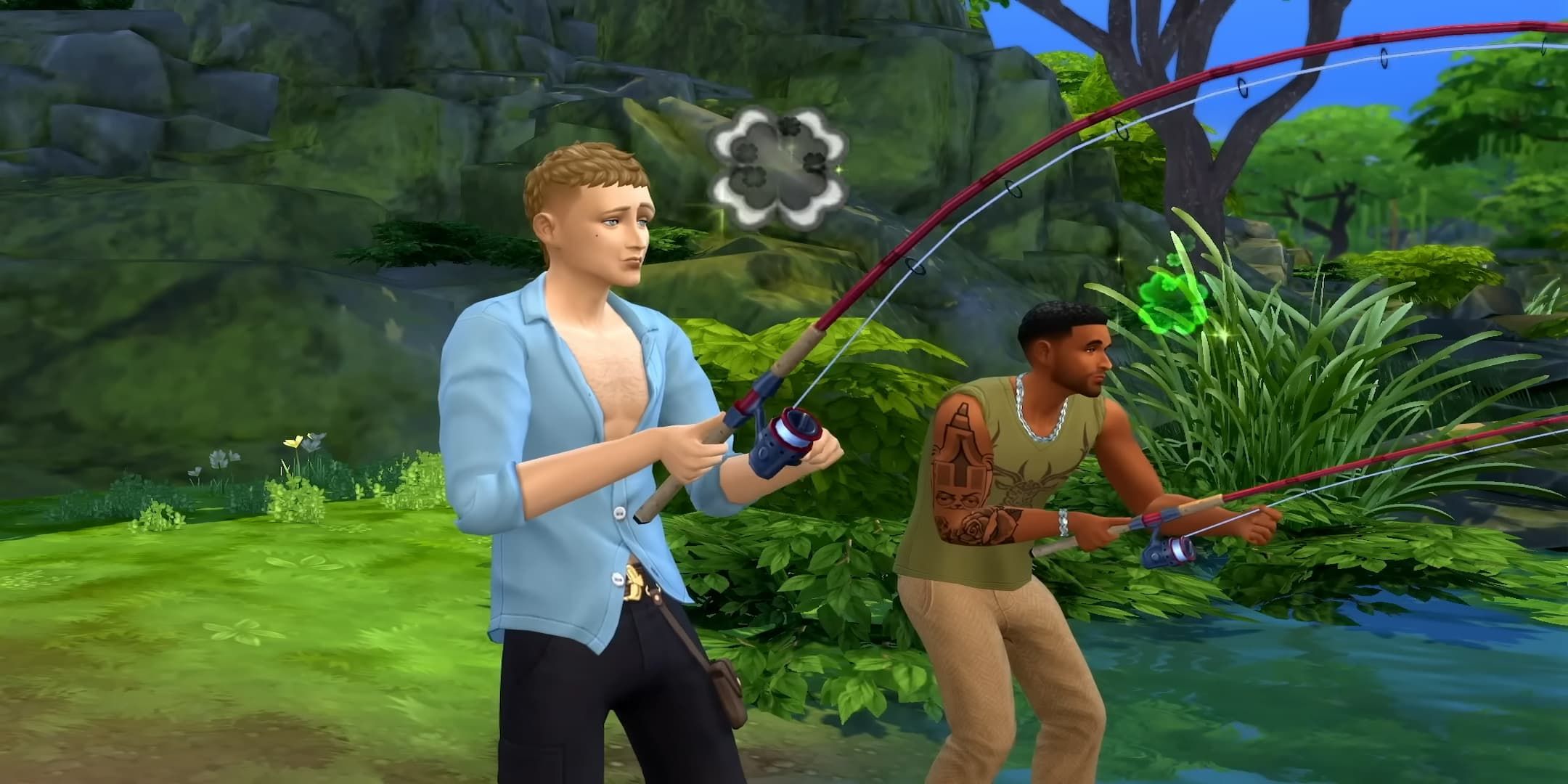 The Sims 4 Enchanted by Nature Fishing