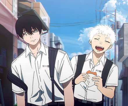 Yoshiki and Hikaru in episode 1