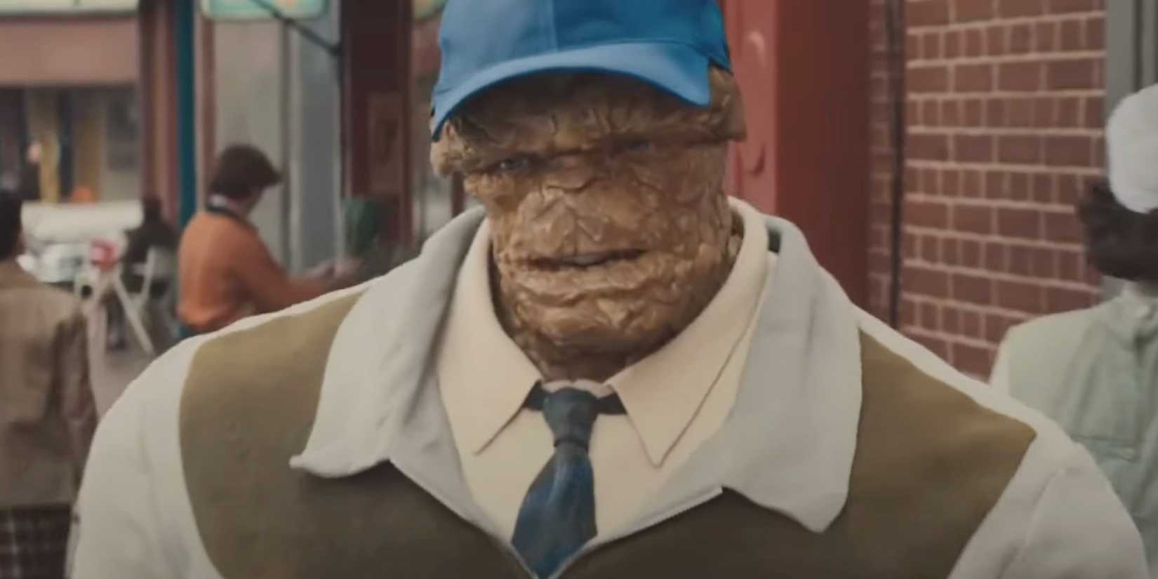 The Thing on Yancy St. in Fantastic Four First Steps