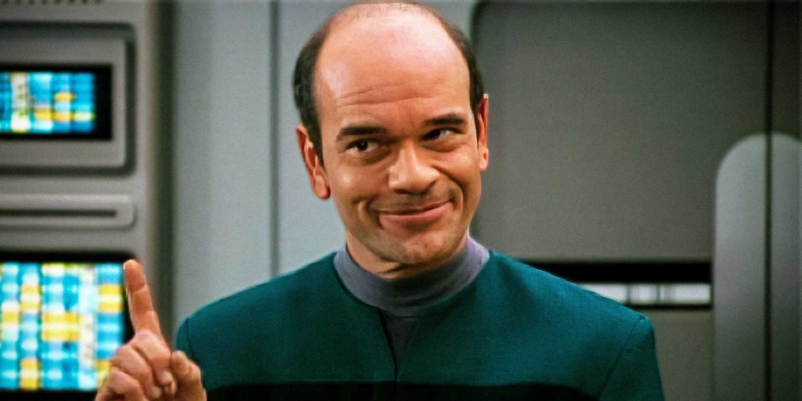 Robert Picardo as Voyager's EMH in Star Trek: Voyager
