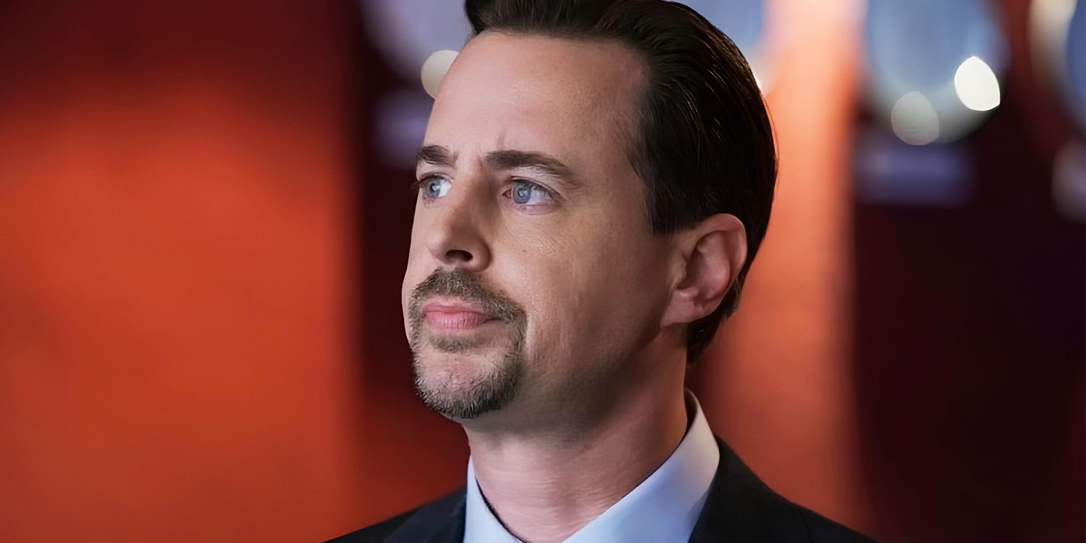 Sean Murray as Timothy McGee looking up in NCIS