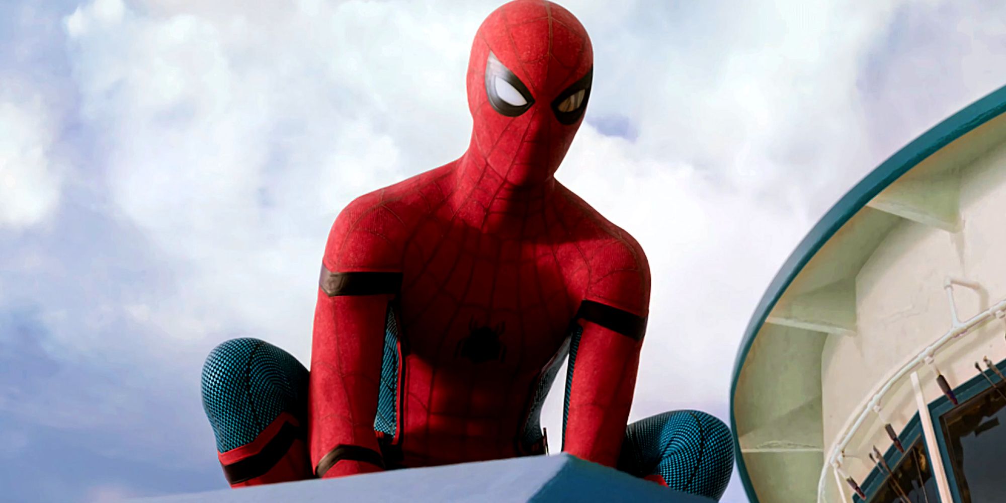 Tom Holland's Spider-Man in Homecoming