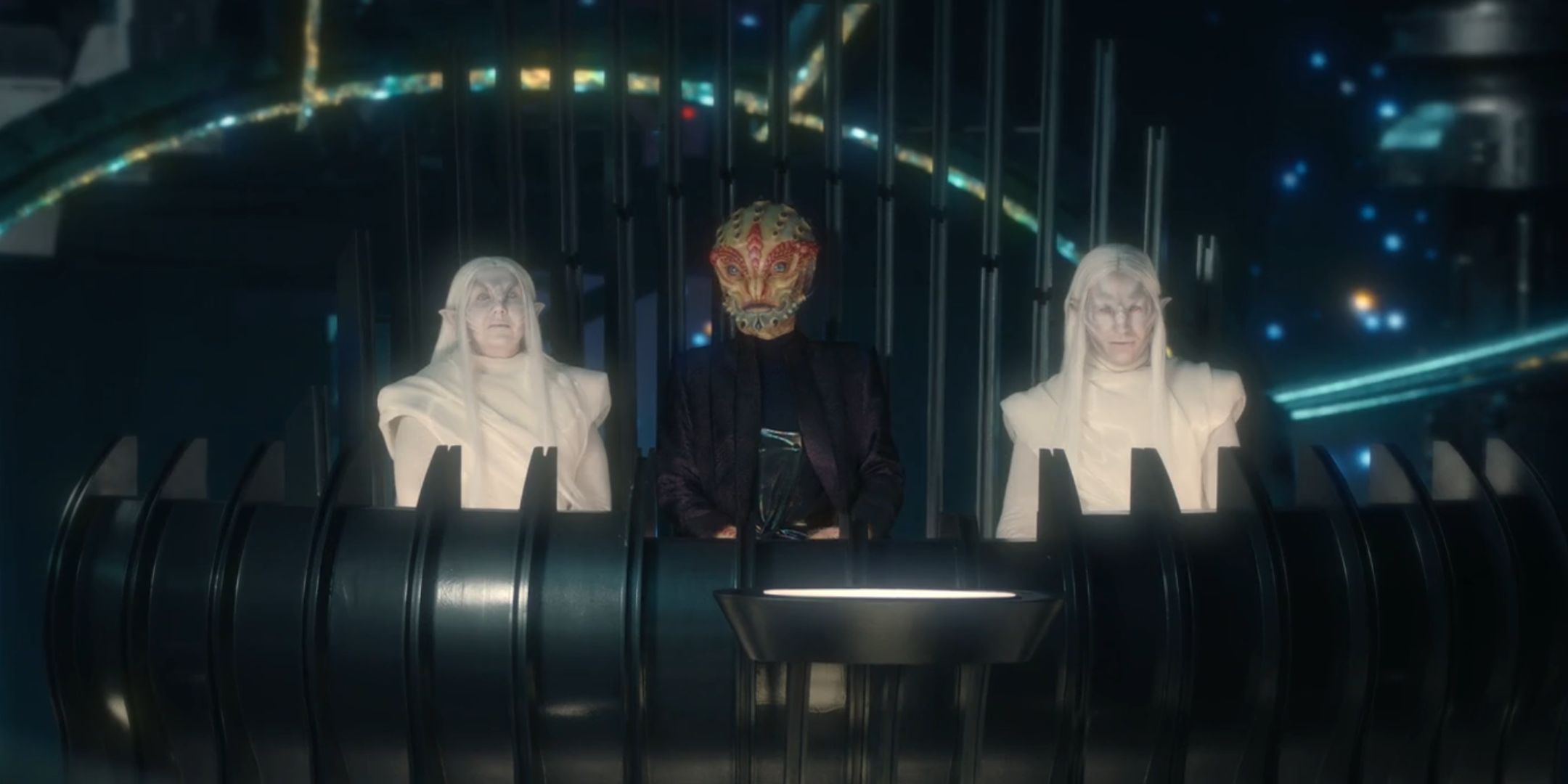Three aliens in Resident Alien