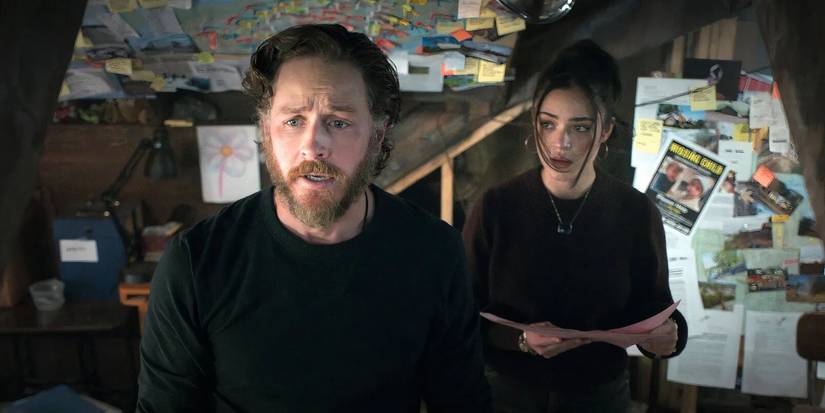 Characters looking worried in Manifest