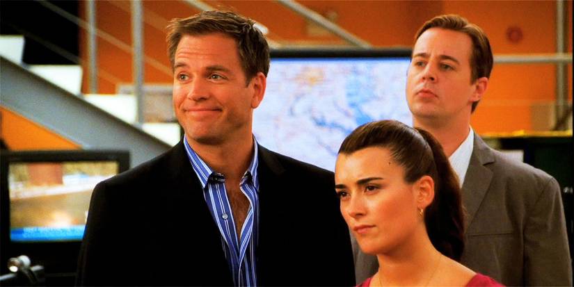 Ziva and Tony with McGee in an episode of NCIS, looking ahead