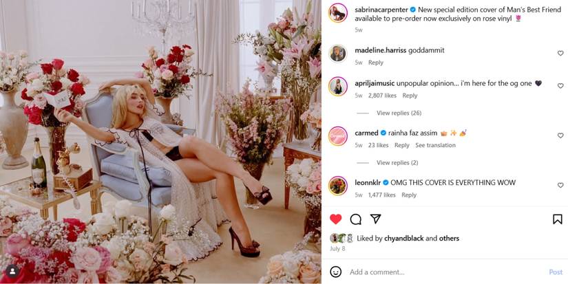 Sabrina Carpenter's Man's Best Friend Album Cover Variants, Ranked