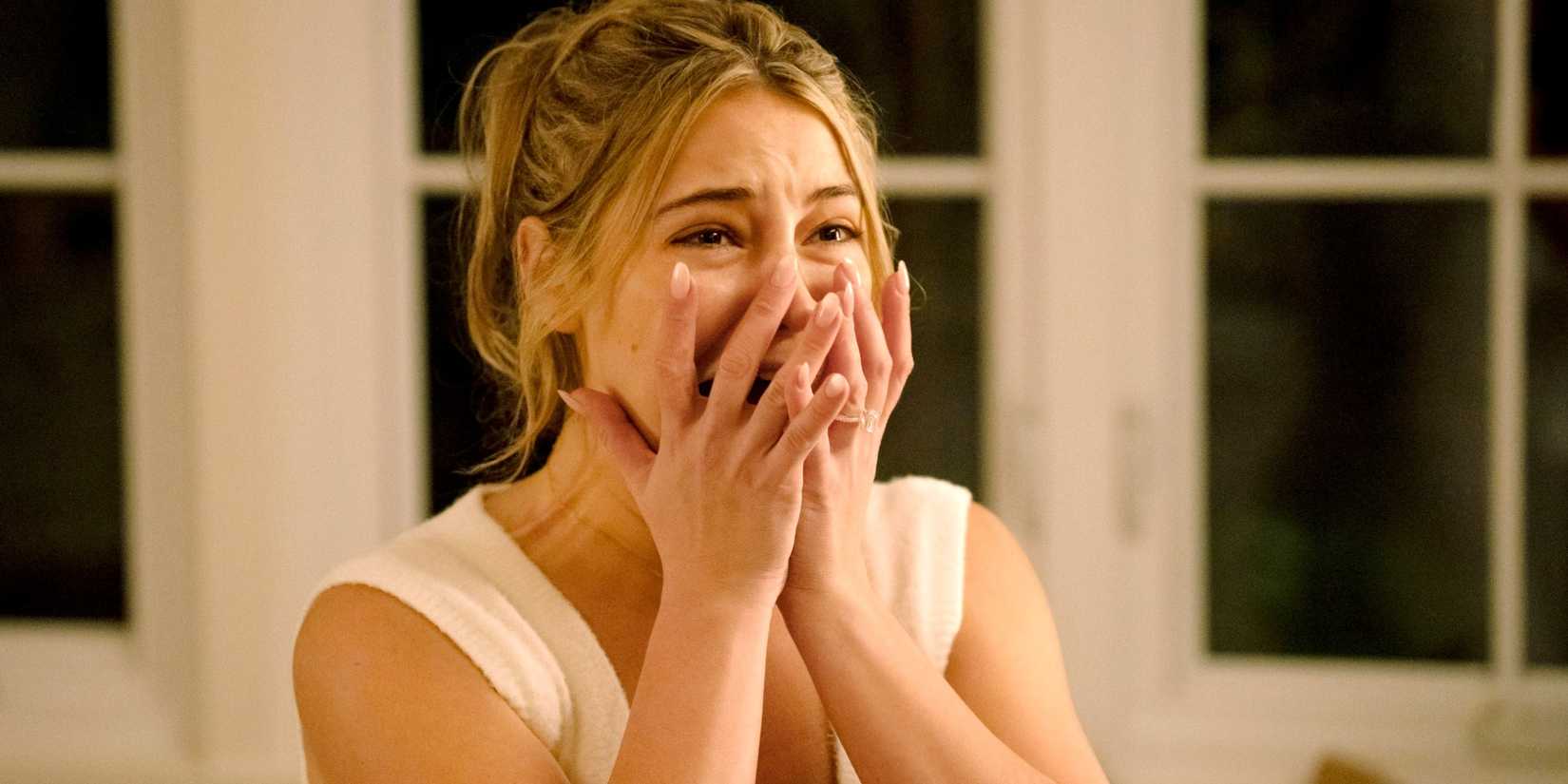 A character is screaming I Know What You Did Last Summer