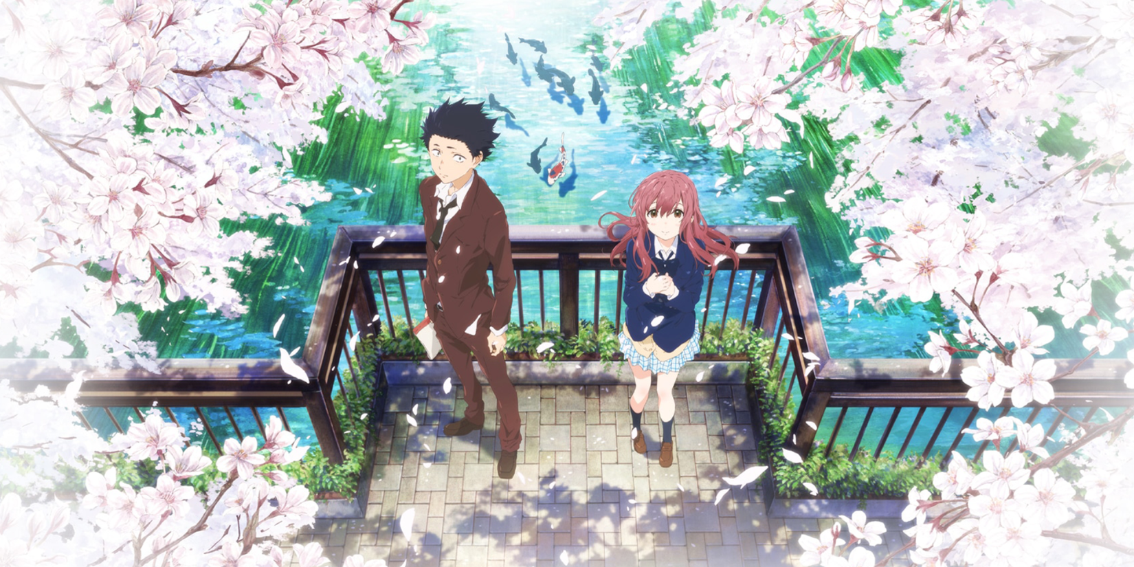 Cena do anime A Silent Voice