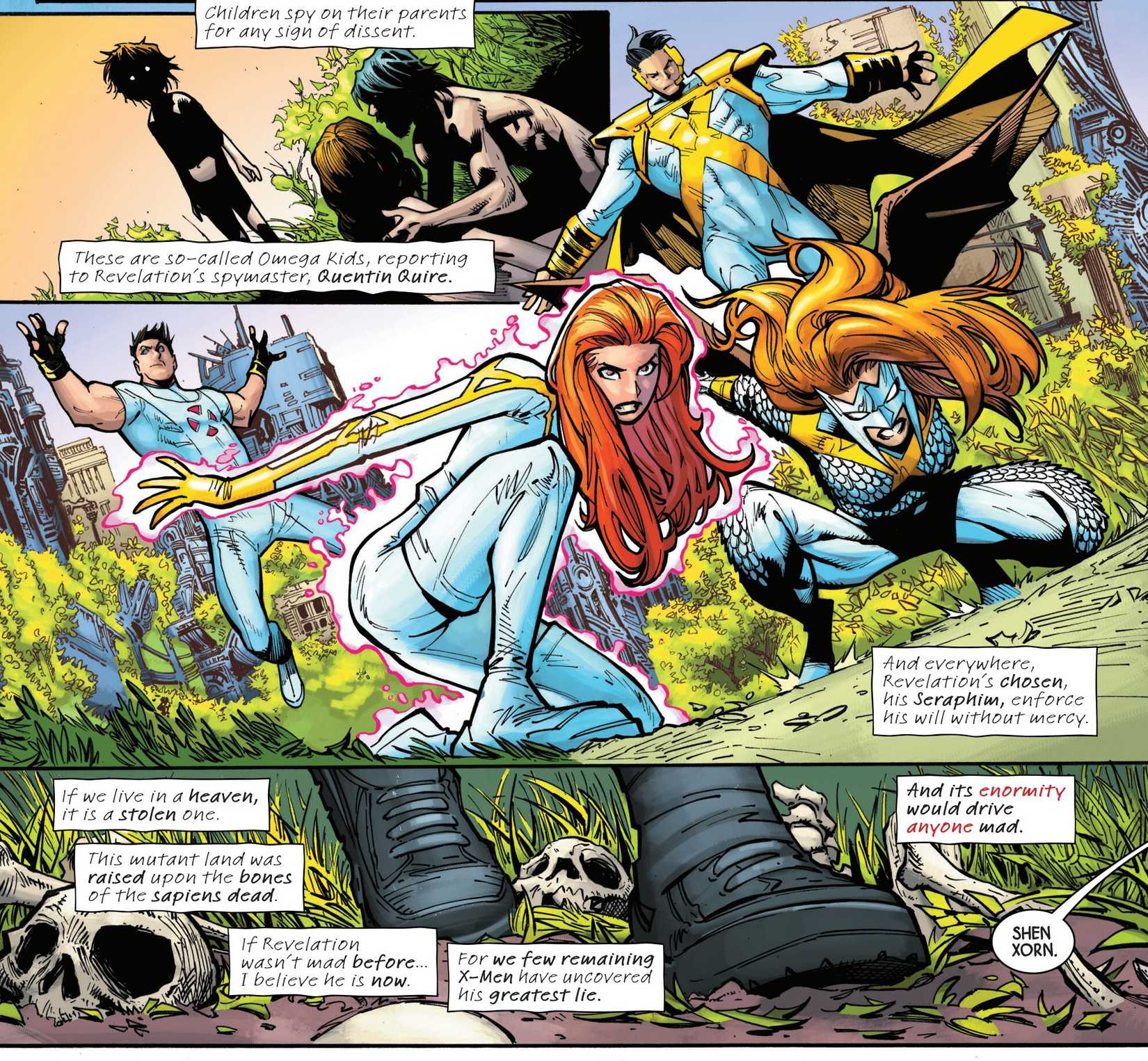 Age of Revelation # 0, the land of the seraphins to face Xorn