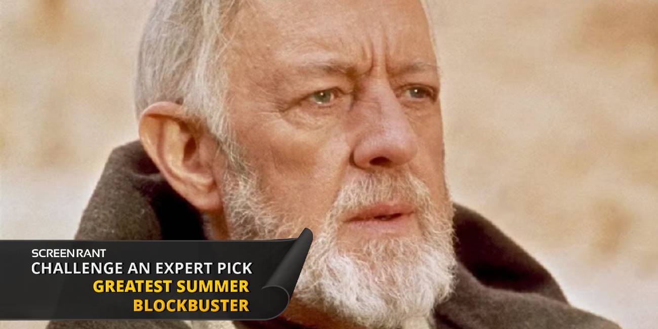 Alec Guinness as Obi Wan Kenobi in Star Wars and SR challenge my goat banner