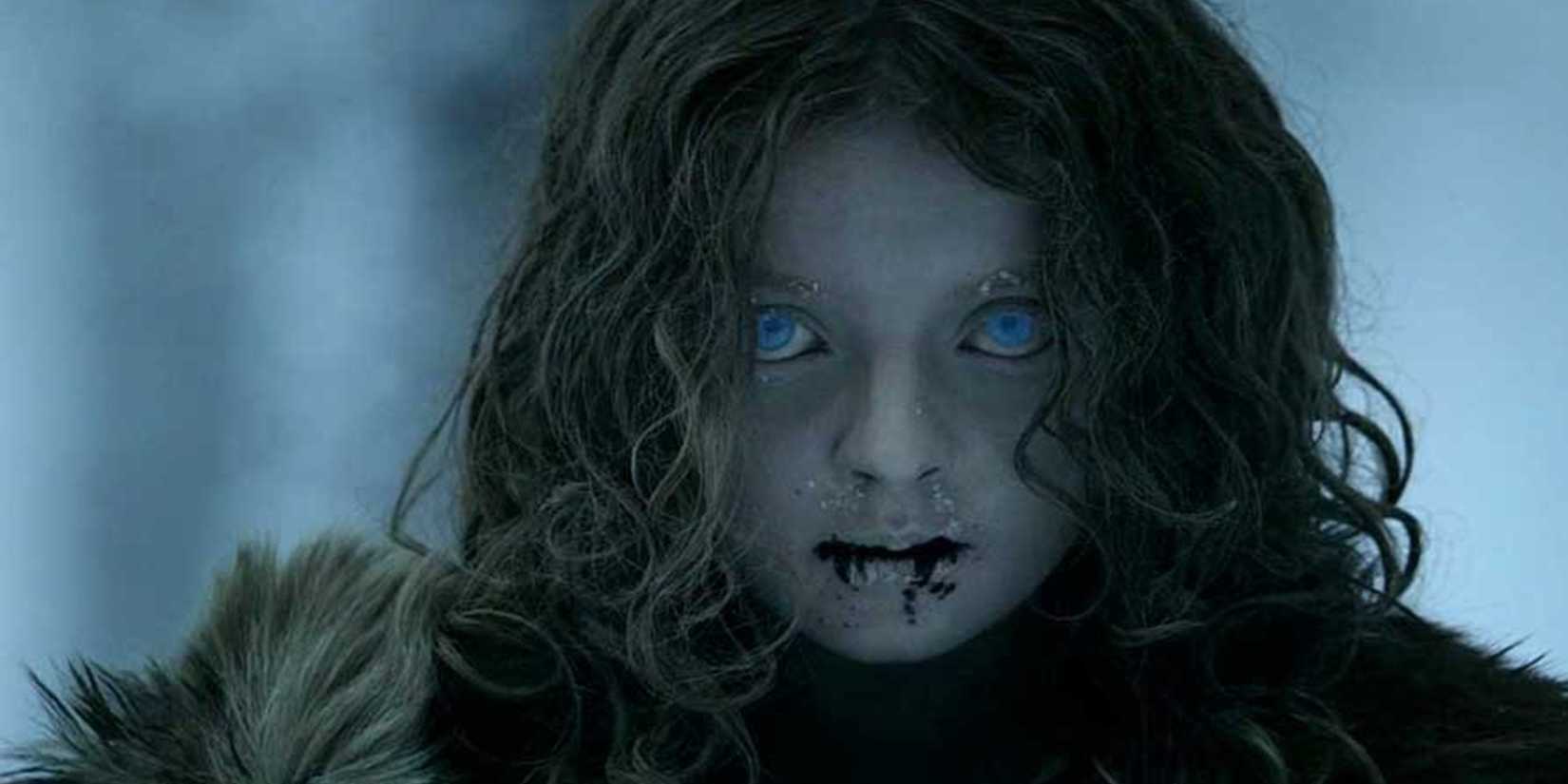 An undead wildling in the Game of Thrones pilot