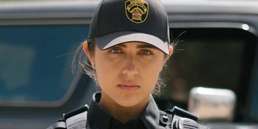 Avianna Mynhier Blue Ridge in uniform with serious look